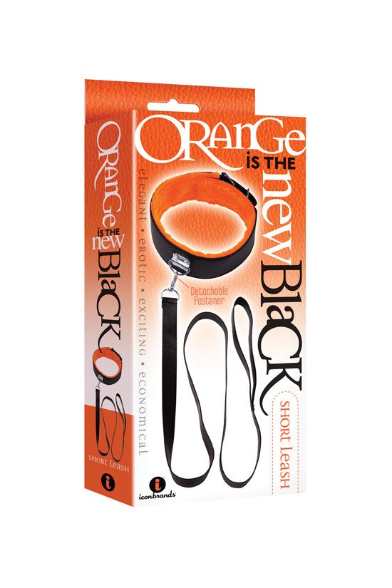 The 9's Orange is the New Black Short Leash