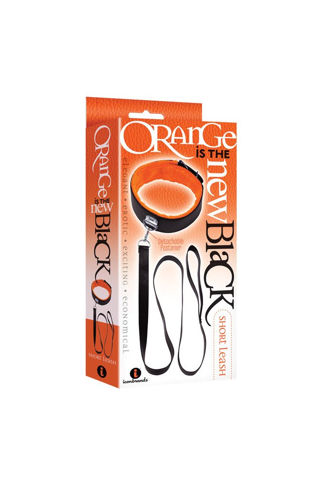 The 9's Orange is the New Black Short Leash