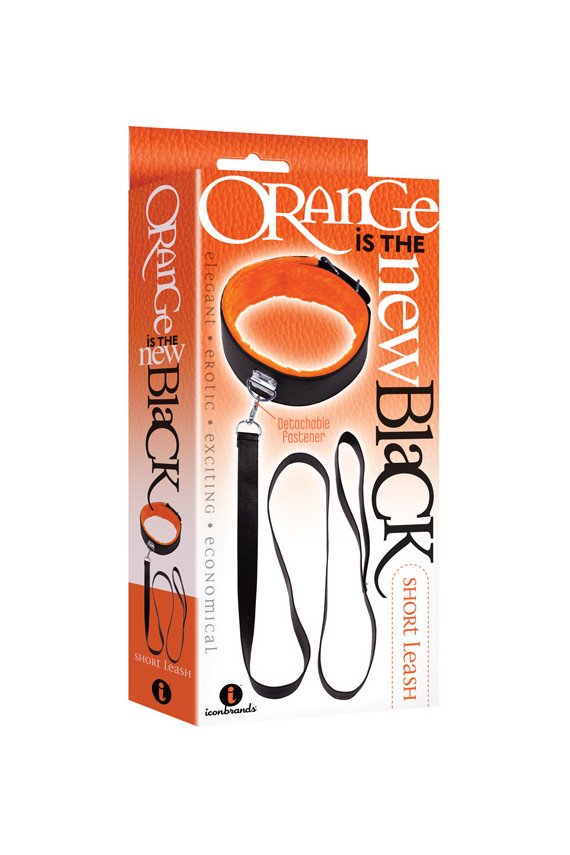 The 9's Orange is the New Black Short Leash