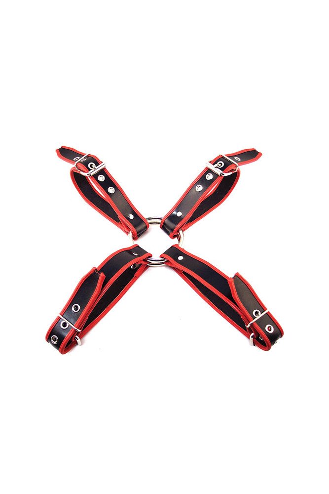 Rouge Chest Harness Large - Black/Red