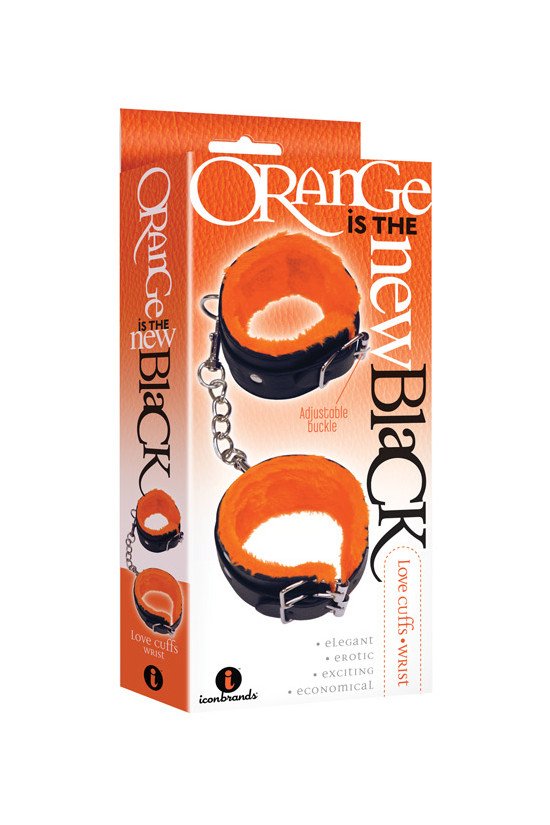 The 9's Orange is the New Black Wrist Love Cuffs