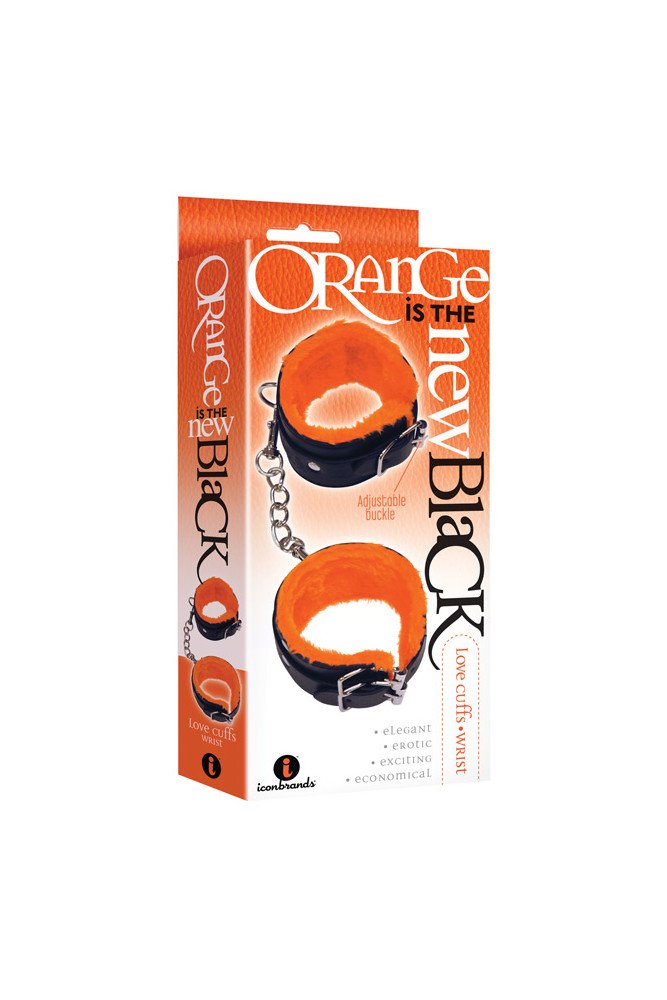 The 9's Orange is the New Black Wrist Love Cuffs