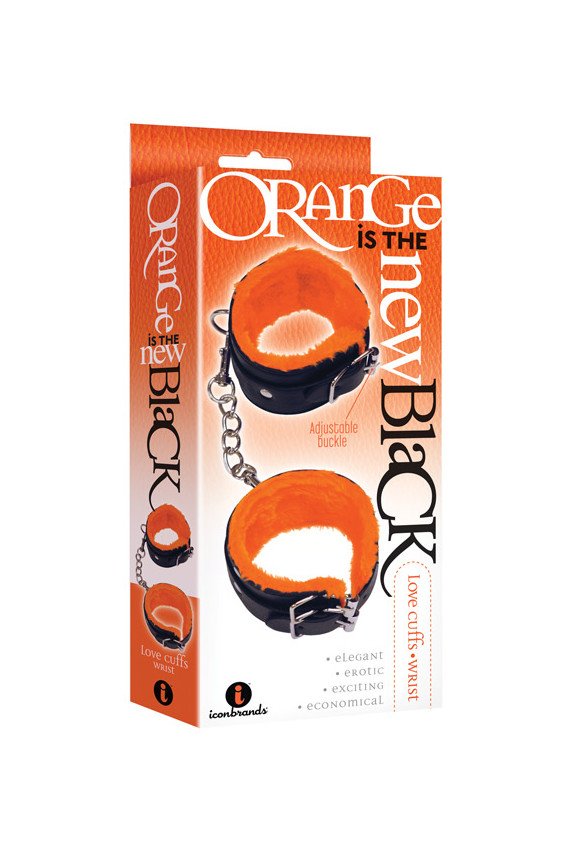 The 9's Orange is the New Black Wrist Love Cuffs