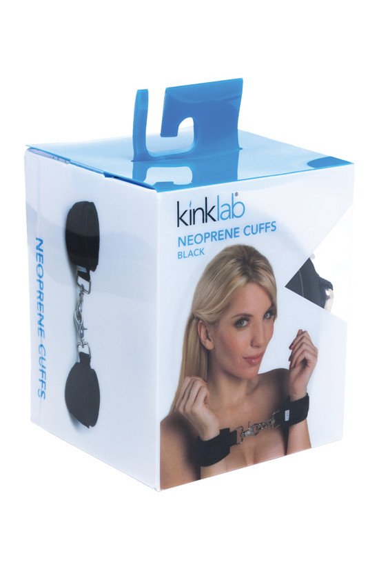 KinkLab Neoprene Cuffs - Black