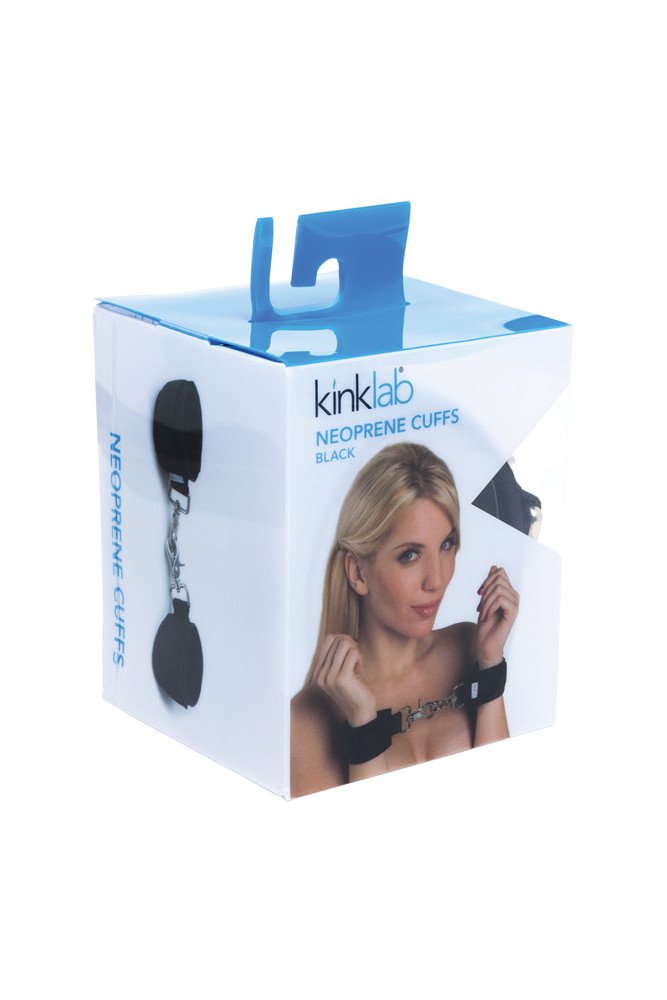 KinkLab Neoprene Cuffs - Black