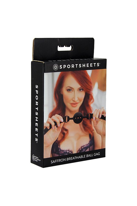 Saffron Breathable Ball Gag