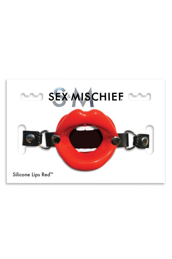 Sex & Mischief Silicone Lips - Red
