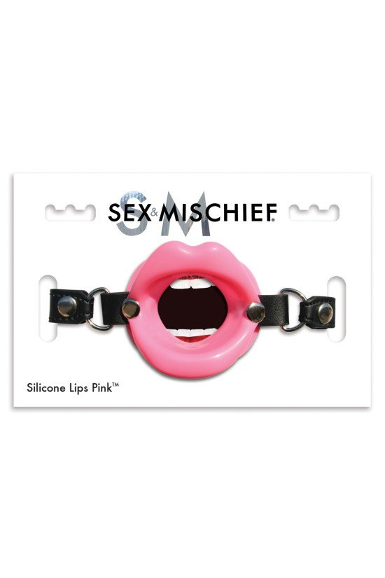 Sex & Mischief Silicone Lips - Pink