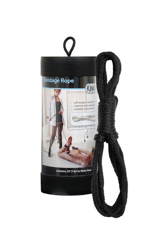 KinkLab 25" Bondage Rope - Black