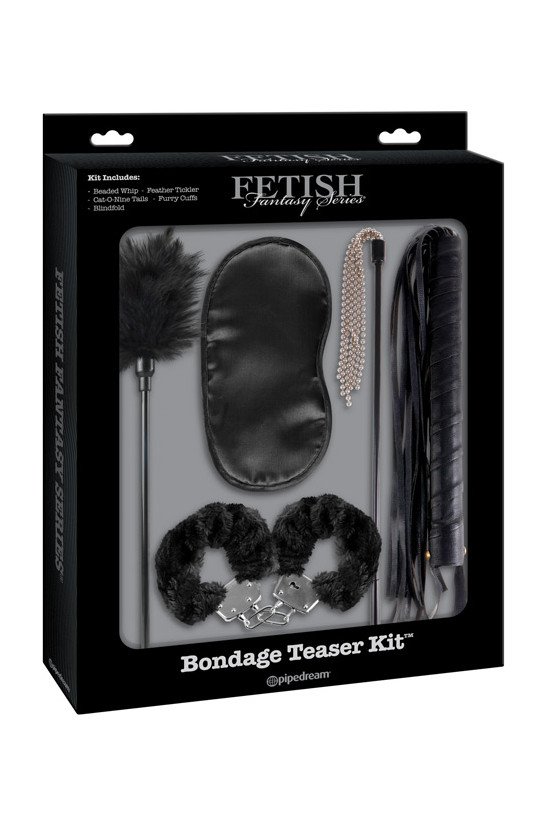Fetish Fantasy Limited Edition Bondage Teaser Kit - Black