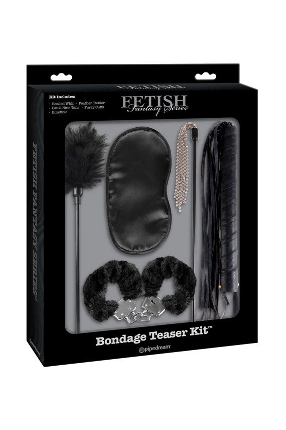 Fetish Fantasy Limited Edition Bondage Teaser Kit - Black