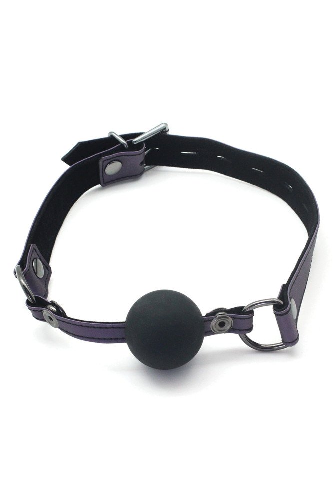 Spartacus Galaxy Legend Silicone Ball Gag - Purple
