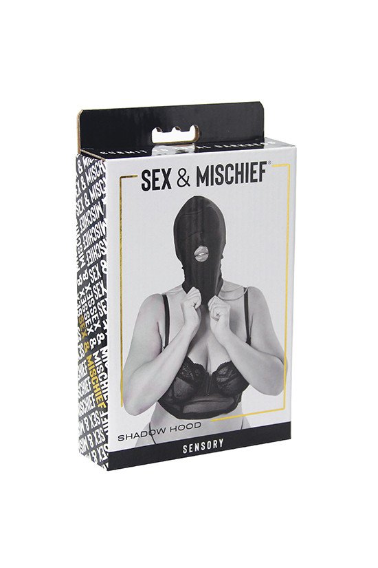 Sex & Mischief Shadow Hood - Black