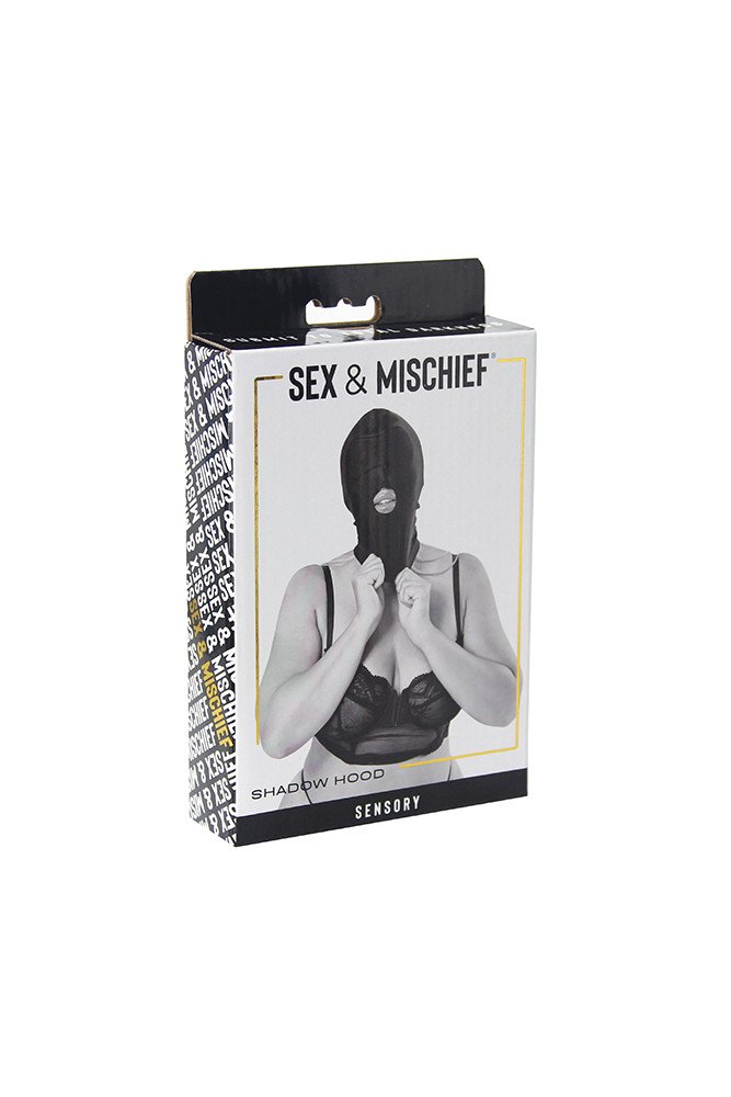 Sex & Mischief Shadow Hood - Black