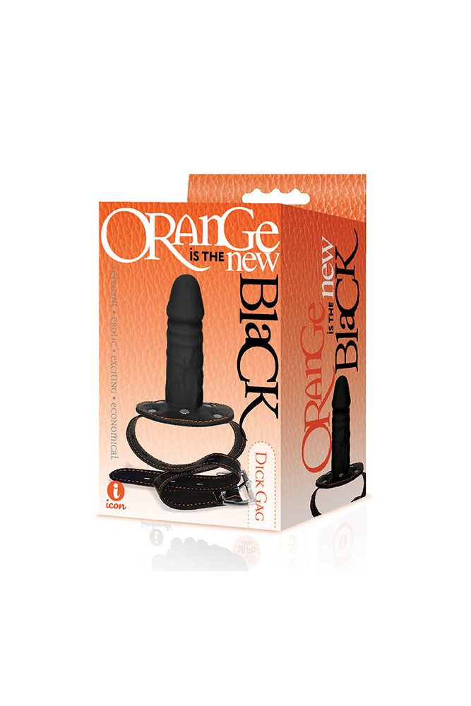 The 9's Orange is the New Black Silicone Dick Gag