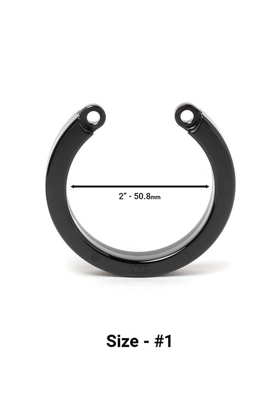Cock Cage U-Ring #1 - Black