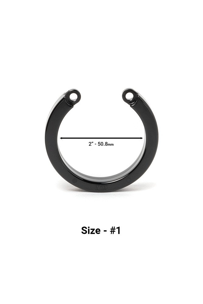 Cock Cage U-Ring #1 - Black
