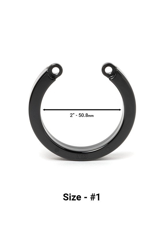 Cock Cage U-Ring #1 - Black