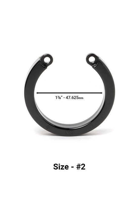 Cock Cage U-Ring #2 - Black