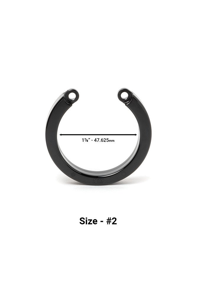 Cock Cage U-Ring #2 - Black