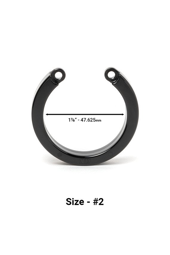 Cock Cage U-Ring #2 - Black