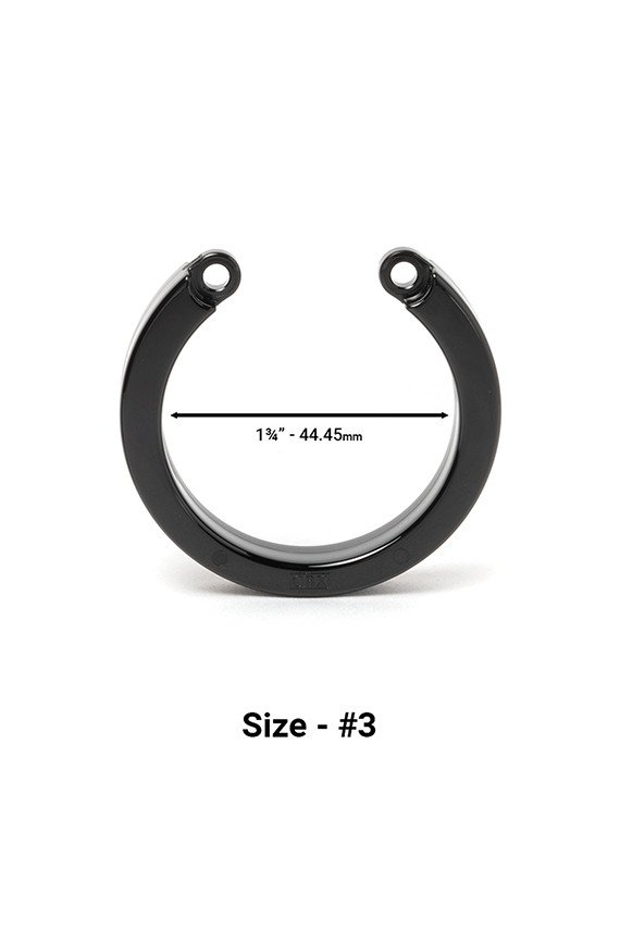 Cock Cage U-Ring #3 - Black