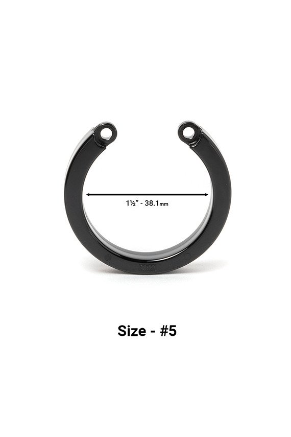 Cock Cage U-Ring #5 - Black