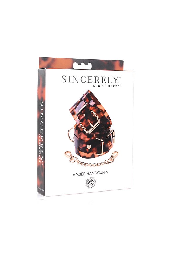 Sincerely Amber Hand Cuffs