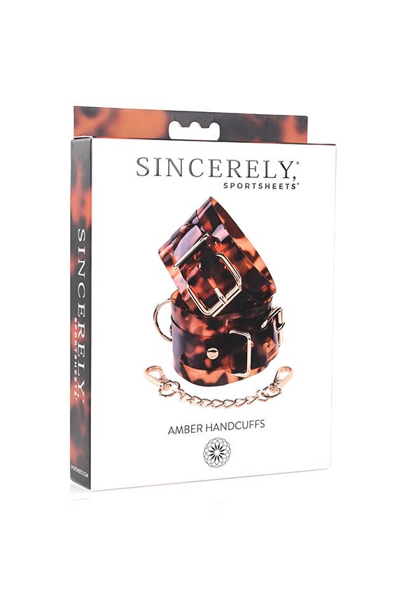 Sincerely Amber Hand Cuffs