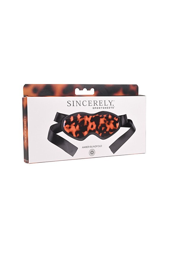 Sincerely Amber Blindfold