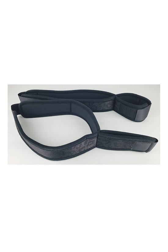 Spartacus Wrist to Thigh Cuffs - Neoprene Black