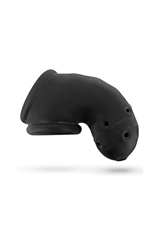 Oxballs Airlock Air-Lite Vented Chastity - Black Ice