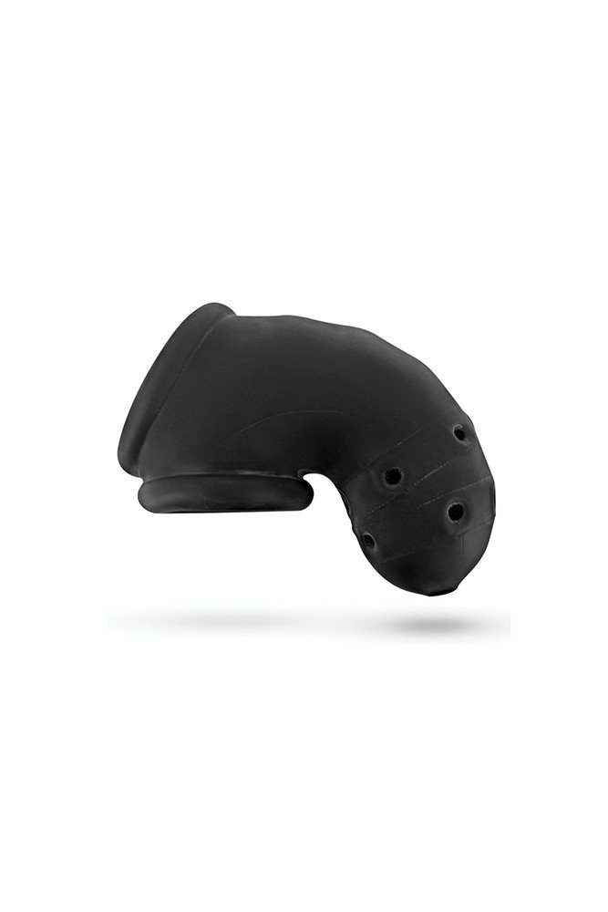 Oxballs Airlock Air-Lite Vented Chastity - Black Ice