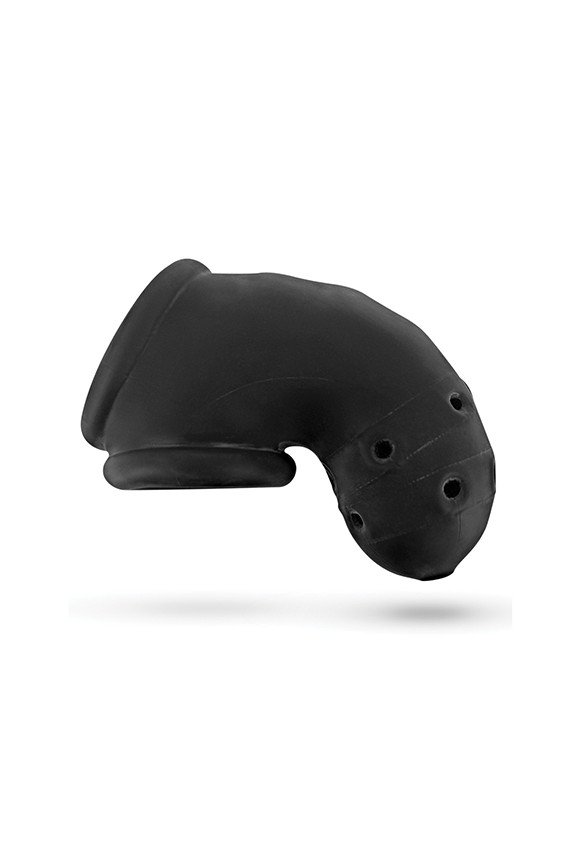 Oxballs Airlock Air-Lite Vented Chastity - Black Ice