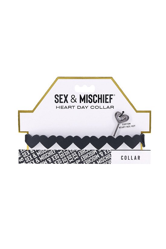 Sex & Mischief Heart Day Collar