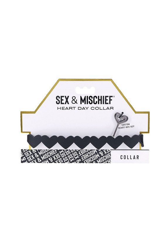 Sex & Mischief Heart Day Collar