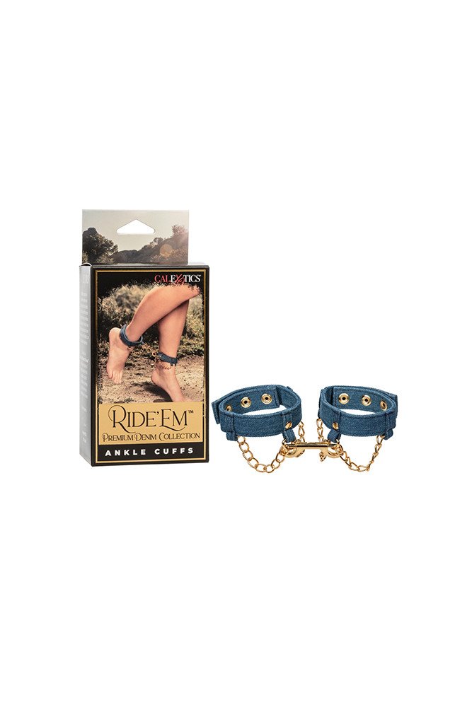 Ride 'Em Premium Denim Collection Ankle Cuffs