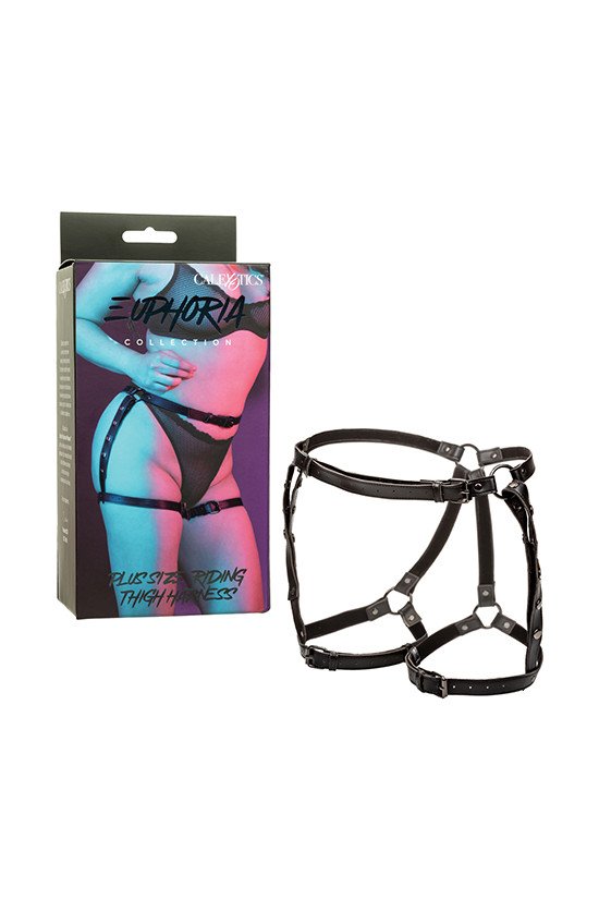 Euphoria Collection Plus Size Riding Thigh Harness