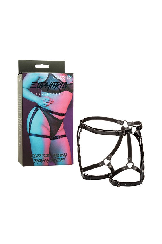 Euphoria Collection Plus Size Riding Thigh Harness