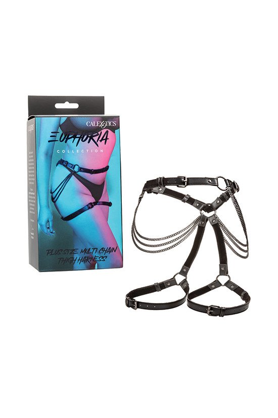 Euphoria Collection Plus Size Multi Chain Thigh Harness