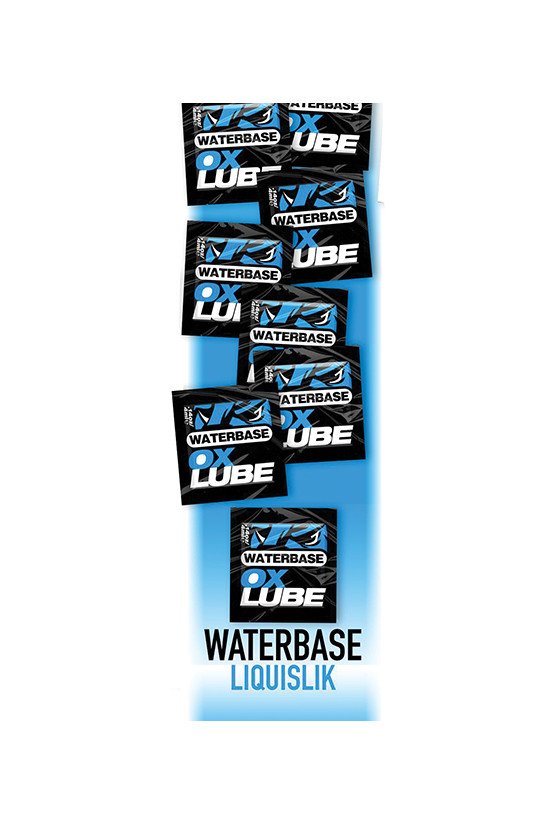 Ox Balls OXLube Liquislik Waterbase Pack - Pack of 50 Sachets
