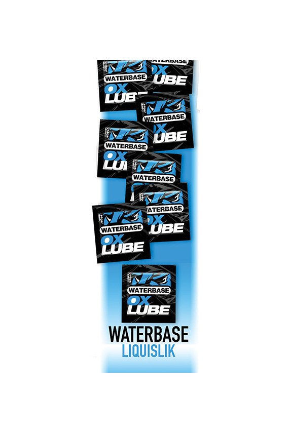 Ox Balls OXLube Liquislik Waterbase Pack - Pack of 50 Sachets