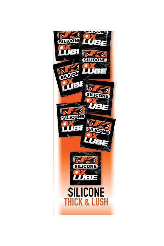 Ox Balls OXLube Thick Silicone Pack - Pack of 50 Sachets