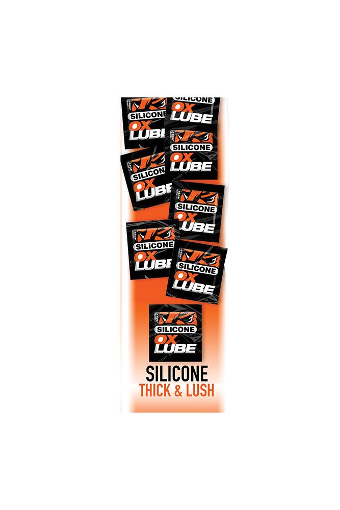 Ox Balls OXLube Thick Silicone Pack - Pack of 50 Sachets