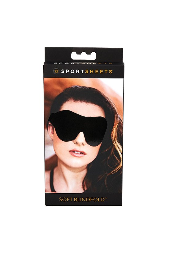 Sportsheets Soft Blindfold - Black