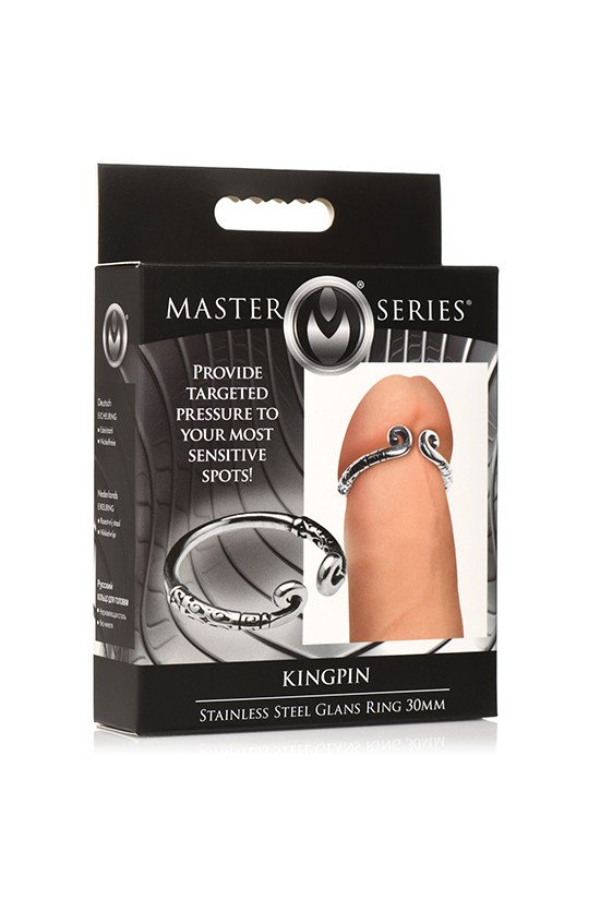 Master Series Kingpin Stainless Steel 30 mm Glans Ring