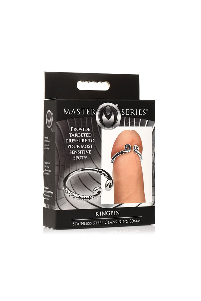 Master Series Kingpin Stainless Steel 30 mm Glans Ring