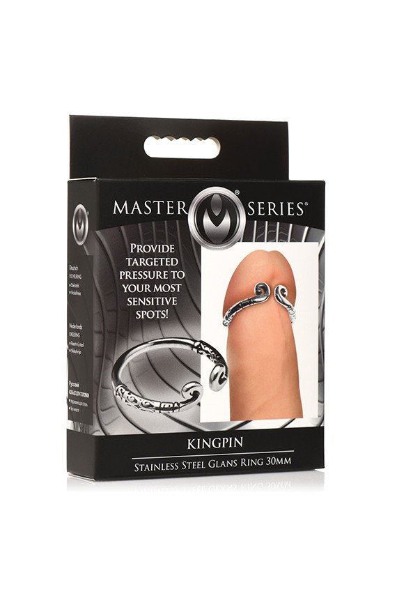 Master Series Kingpin Stainless Steel 30 mm Glans Ring