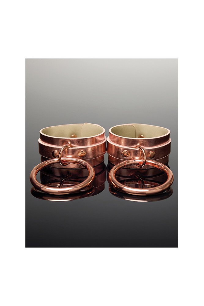 Pleasure Collection Adjustable Handcuffs - Rose Gold