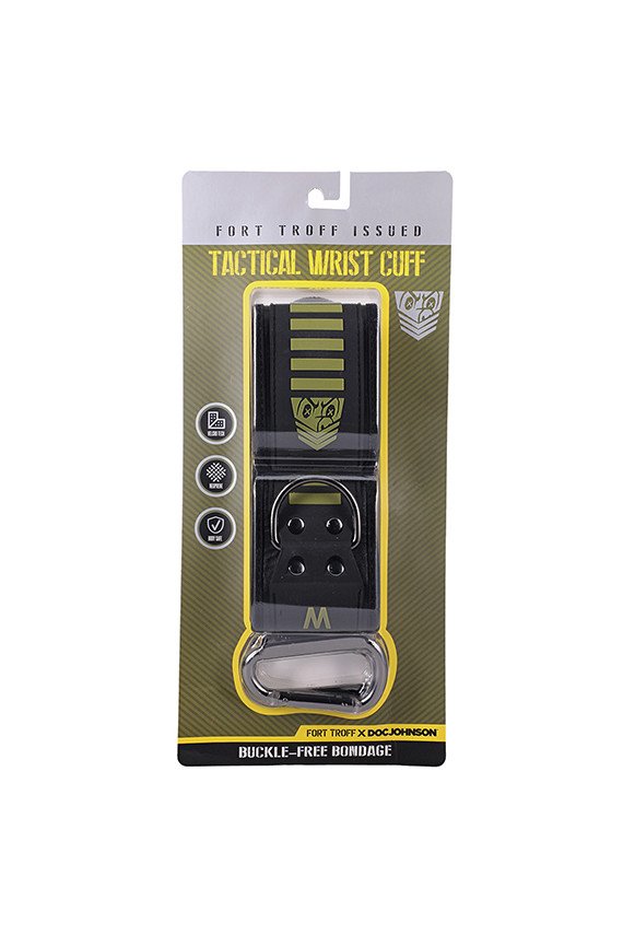 Fort Troff Tactical Wrist Cuffs - Black/Green